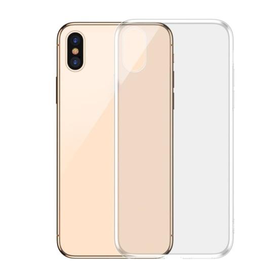 Clear Soft TPU Protective Case Cover Phone Back for iPhone X XR XS