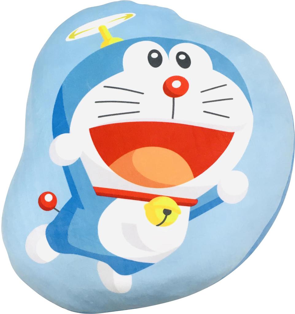 MORIPiLO Polštář Morishita Doraemon 30cm Polštář na tělo Polštářek na hračky Polštář postavičky Zboží Shogakukan Modrá 4621085