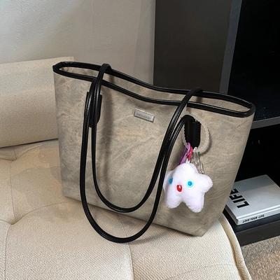 Tote Bag Women's New Autumn and Winter Women's Bag Commuting Large-capacity Students In Class Computer Armpit Bag Luggage