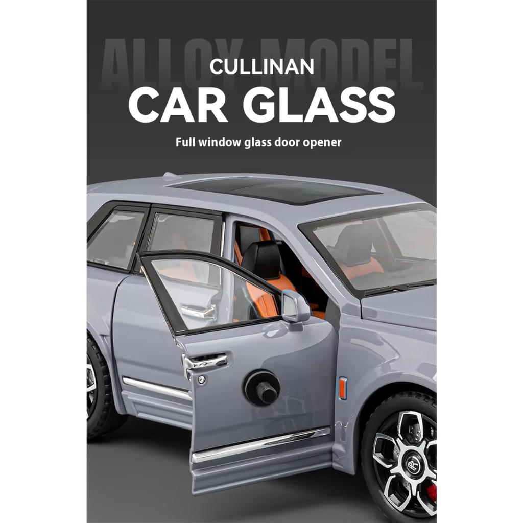 1/20 Rolls Royce Cullinan Luxury Off Road SUV Alloy Metal Diecast Model Car Collection Hobby Decoration Holiday Gifts Boyfriend