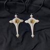 Identity Alva V Lorenz Eye Pendant Necklace With Alloy Geometric For Daily