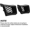 SS-Style Bumper Air Grille ert Cover Fit For 03-07 Chevrolet Silverado 1500