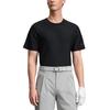 Fila Fitted Solid Short Sleeve Golf T-Shirt Men Tops A11M625152F-BK