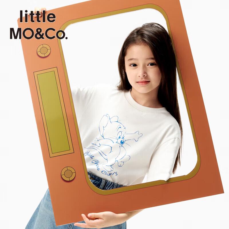 little MO&Co. Tom and Jerry Kids 5A Antibacterial Short Sleeve T-shirt 110