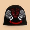 Autumn and Winter Contrasting Colors Soul Knight Jacquard Knitted Hat Men and Women Warm Personality Fashion Retro Pullover Hat