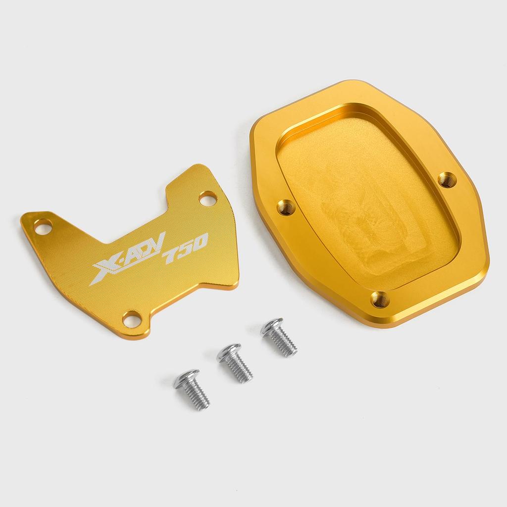 GFARDMOTO Bike Kickstand Pad Side Stand Plate Pad Flat Foot Side Support Extended Foot