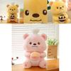 Adorable Pink Bear Plush Toy Large Stuffed Animal Cuddly Pillow For Kids And Adults