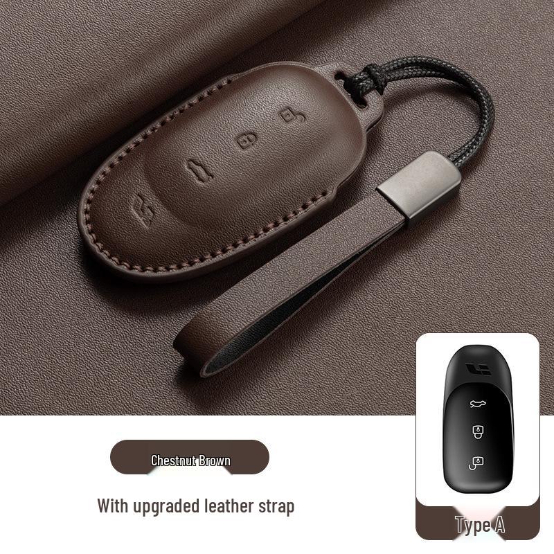 MAGE Premium Leather Key Cover for 2024 Li Auto L6-L9 Models
