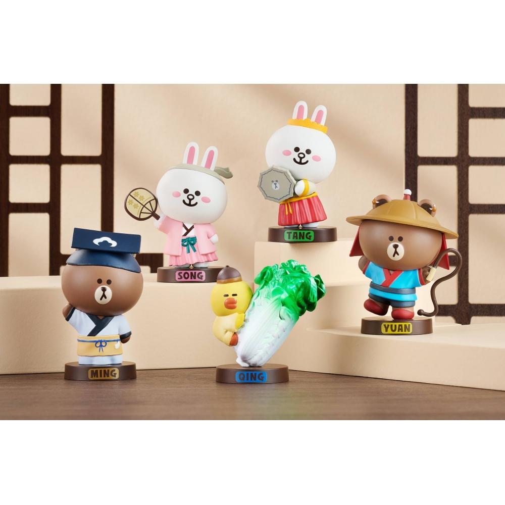 Line Friends Line Friends Nationaler Palast Museum Sammelfigur 1 Box 5 Stück