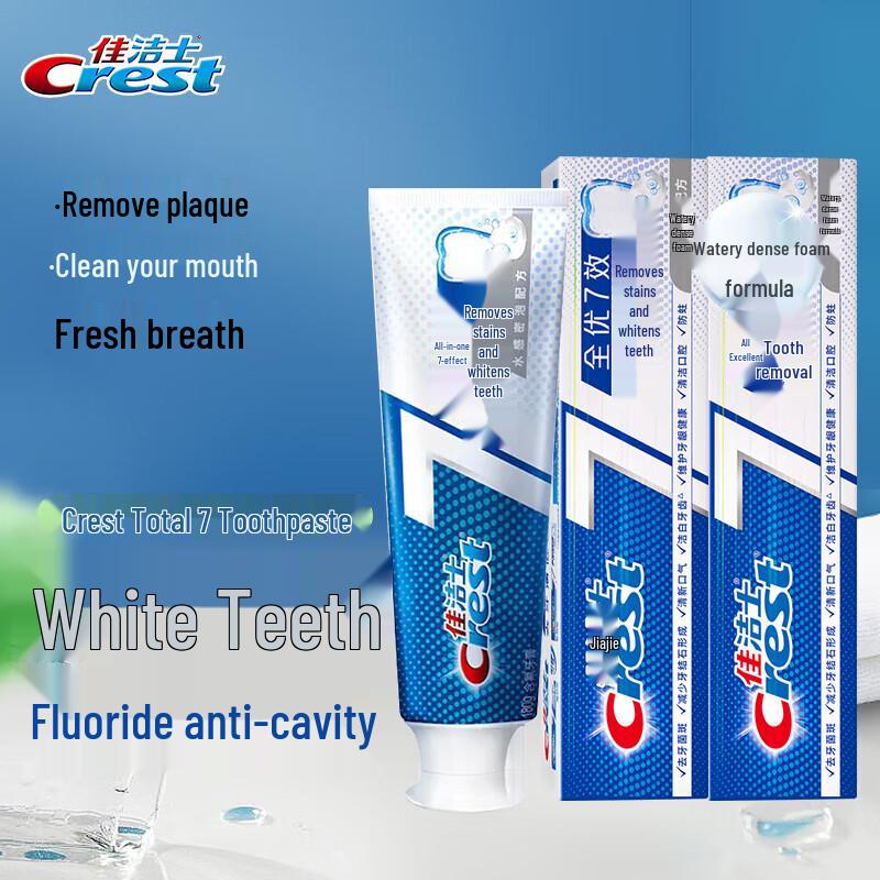 Crest 7-Effect Whitening Toothpaste