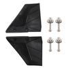 For EvinrudeHonda ABS Engineering Plastic Outboard Motor Hydrofoil Boat Performance Upgrade Black Easy Installation