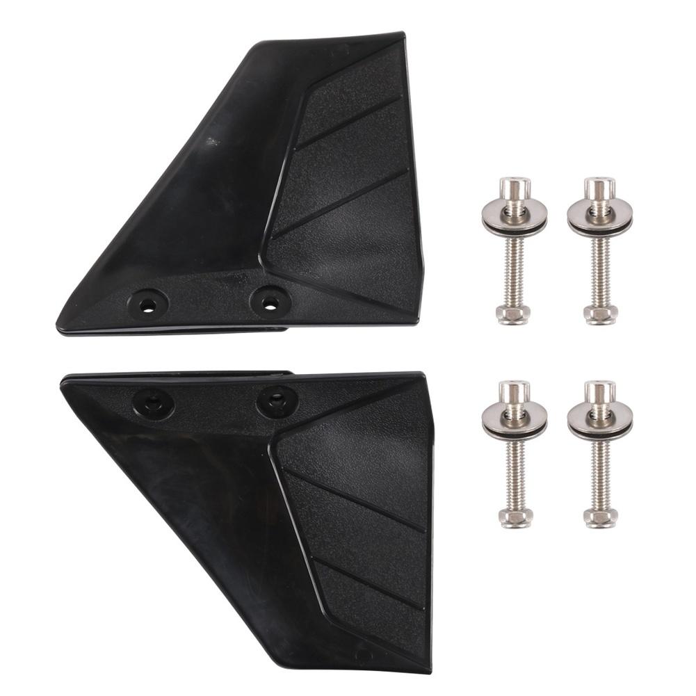 For EvinrudeHonda ABS Engineering Plastic Outboard Motor Hydrofoil Boat Performance Upgrade Black Easy Installation