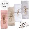 Babyu, Muslin Diapers Hypoallergenic Large Soft 4 Pieces 80x70 Cm