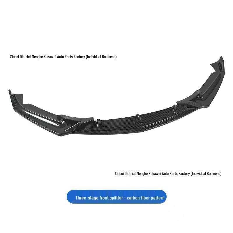 Black Warrior Chrome Delete Bumper Kit for 2020-2024 Cadillac CT5/CT4