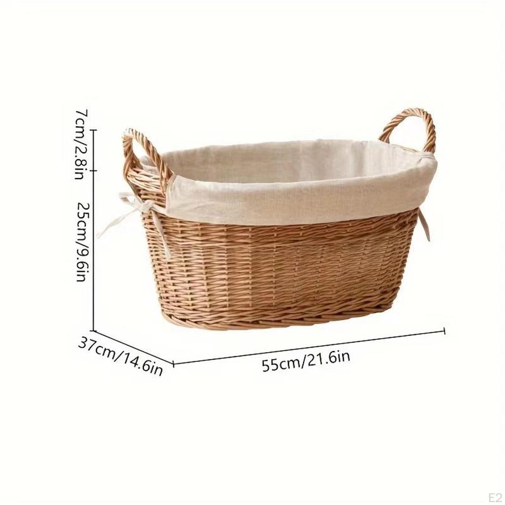 Elegant Rattan Laundry Hamper for Home Organization