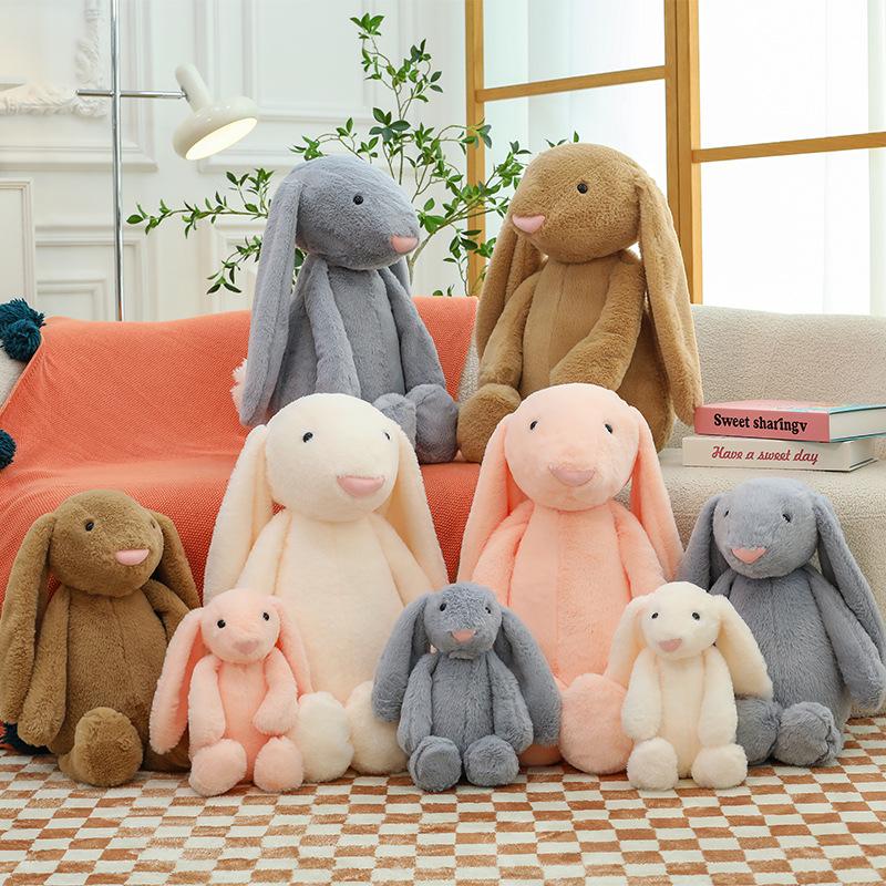 Popular Rabbit Doll Bunny Plush Toy Doll Creative Cute Long-eared Rabbit Doll Gift