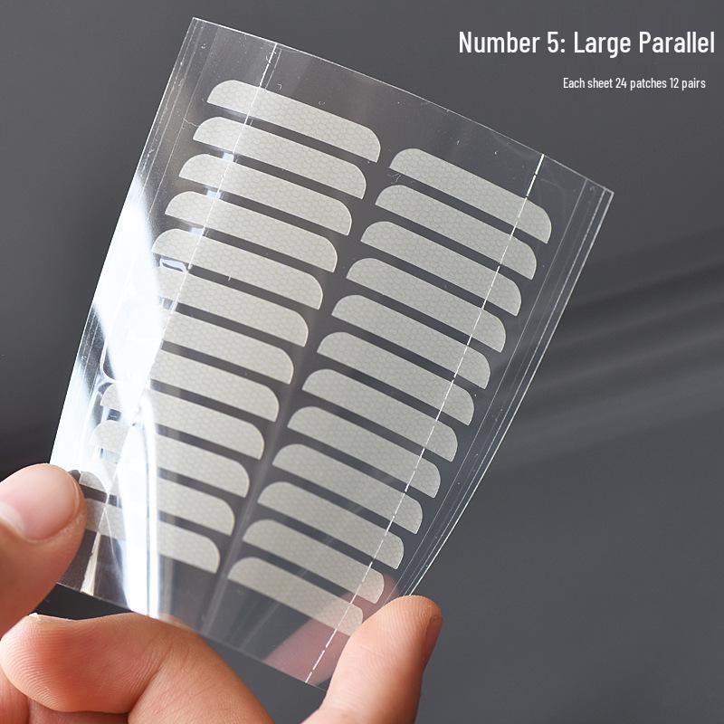 Large Water Drop Matte Mesh Eyelid Tape for Swollen Eyes – High Adhesion & Lifting Effect