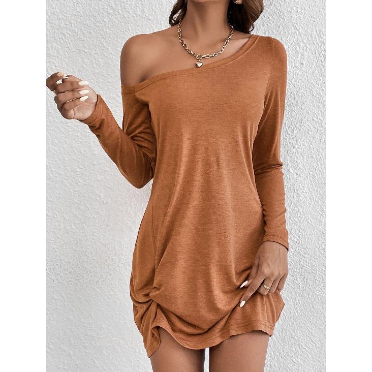 Nuovo Abito Stampato Moda Donna Comodo Sexy Elegante per Vacanze Primaverili ed Estive, Pendolarismo Quotidiano, Lavoro