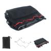 Wire Bbq Mesh Storage Rack Portable Bag Iron Rack Picnic Table Tool Barbecue