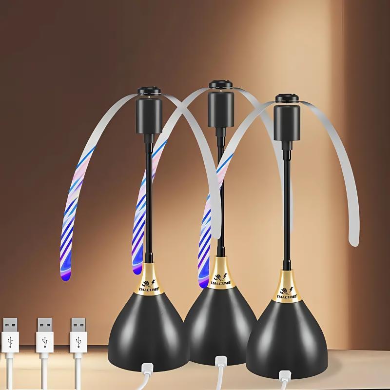 2ks/3ks Ventilátor odpuzující mouchy Ventilátor hubící mouchy Ochrana jídla, Tichý a účinný odpuzovač much, Ideální volba pro rodinu nebo kempování