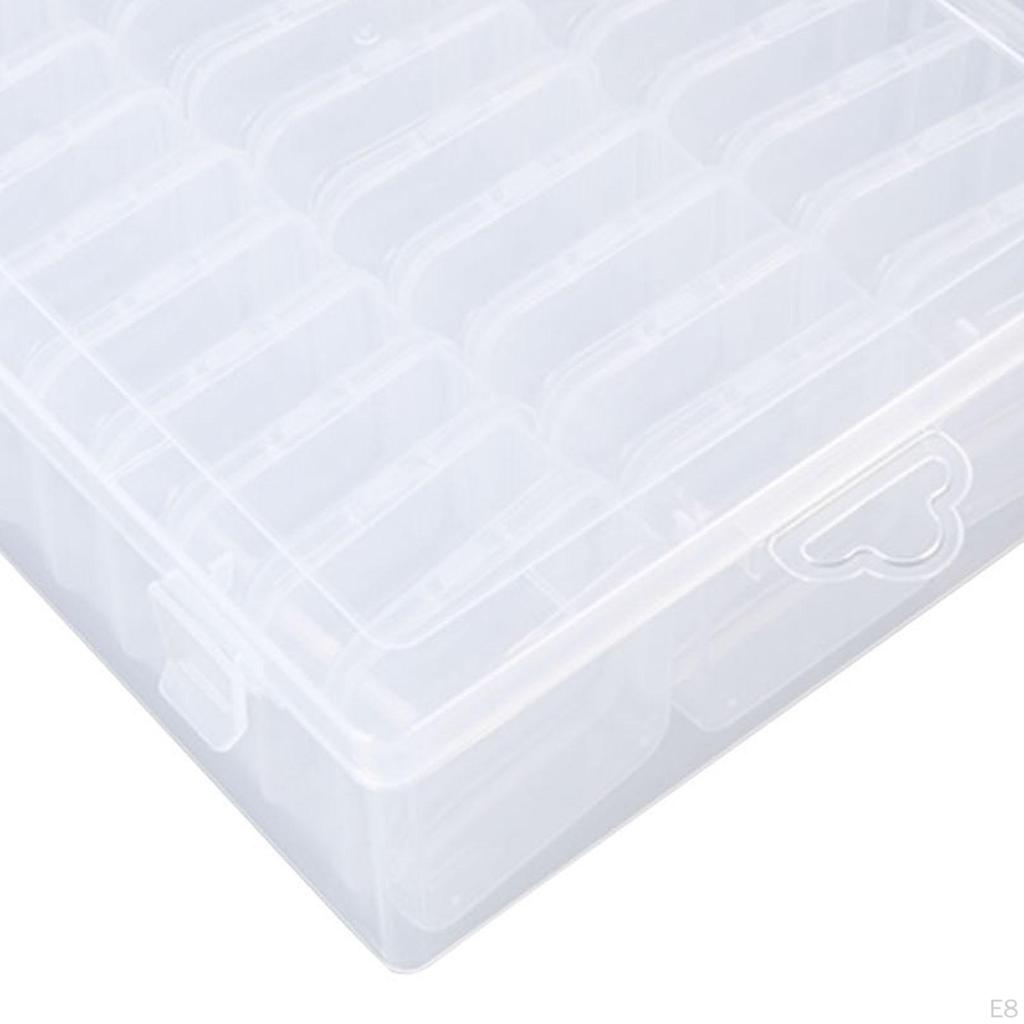 Bead Organizer Box Trinkets Stoarge Case Compartment Nail Art Storage Container Jewelry