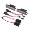 2Pcs Led Number License Plate Light Assembly With Canbus Compatible With Multi-Brand Car License Plate Light