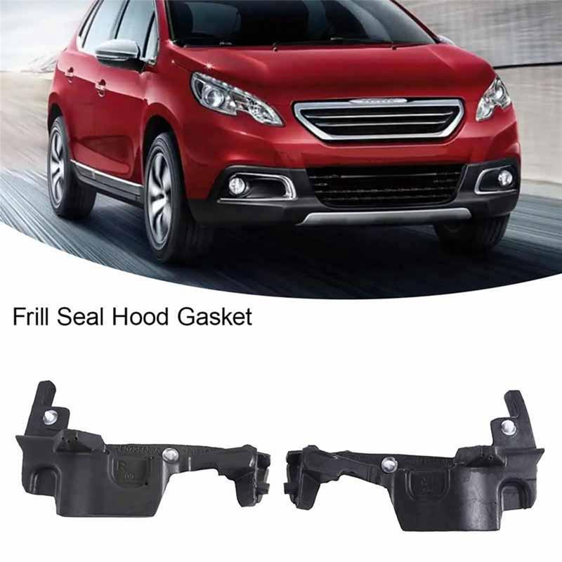 Car Engine Compartment Protection Foam Trim Frill Seal Hood Gasket 9807356480 9807356380 for Peugeot 2008 NONE
