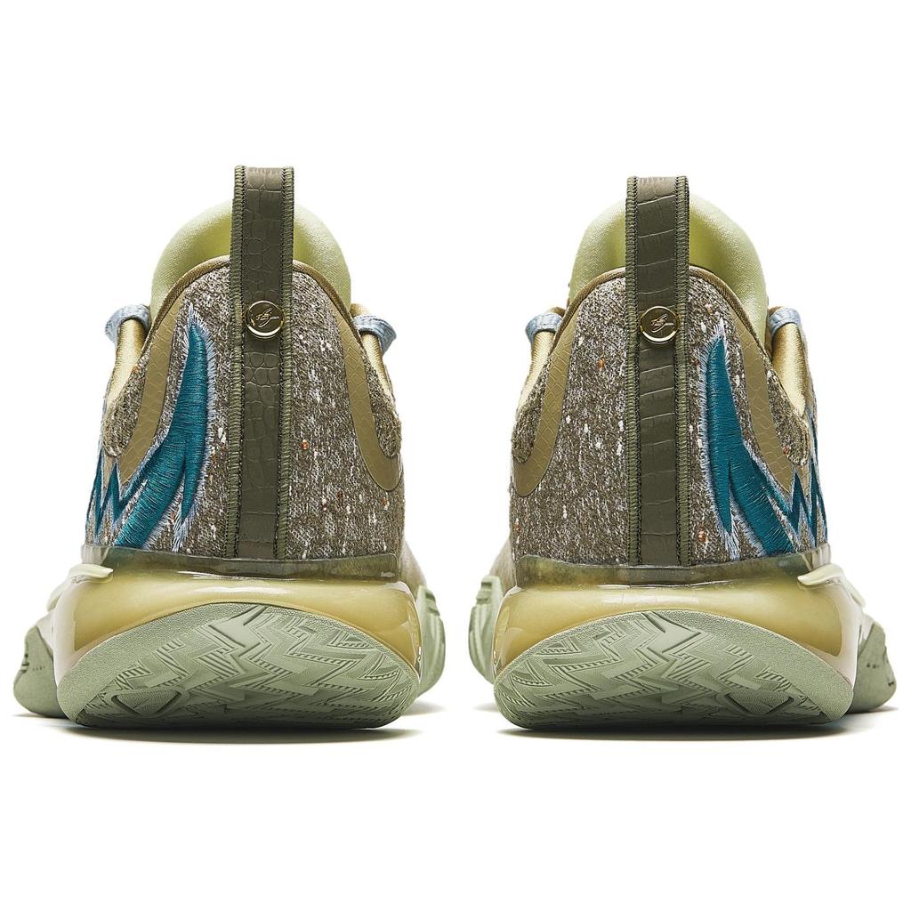 Anta GH5 Hayward 5 Jurassic Nitrogen Technology Professional Basketball Shoes Men sneaker Blue Green 112431115-1