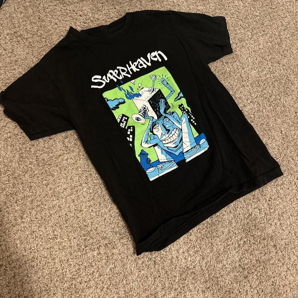 Vintage Superheaven black band tee T Shirt All Size S5XL ZL795 XL