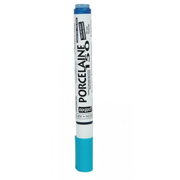 Porcelain Marker - PEBEO - P150 - Fine Tip - Peacock Blue - Professional