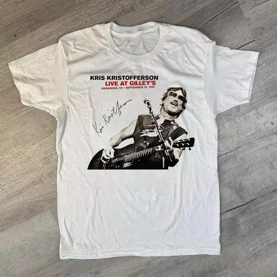 new Kris Kristofferson Rip 1936 2024 Full To 4XL Shirt White Unisex T-Shirt M