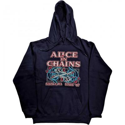 Alice In Chains Unisex-Erwachsene Totemfisch-Pullover-Hoodie