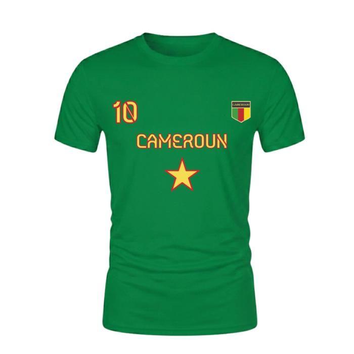 Ensemble de Foot (Maillot et Short) - NPZ - Cameroun - Maillot vert - Short noir - Taille S