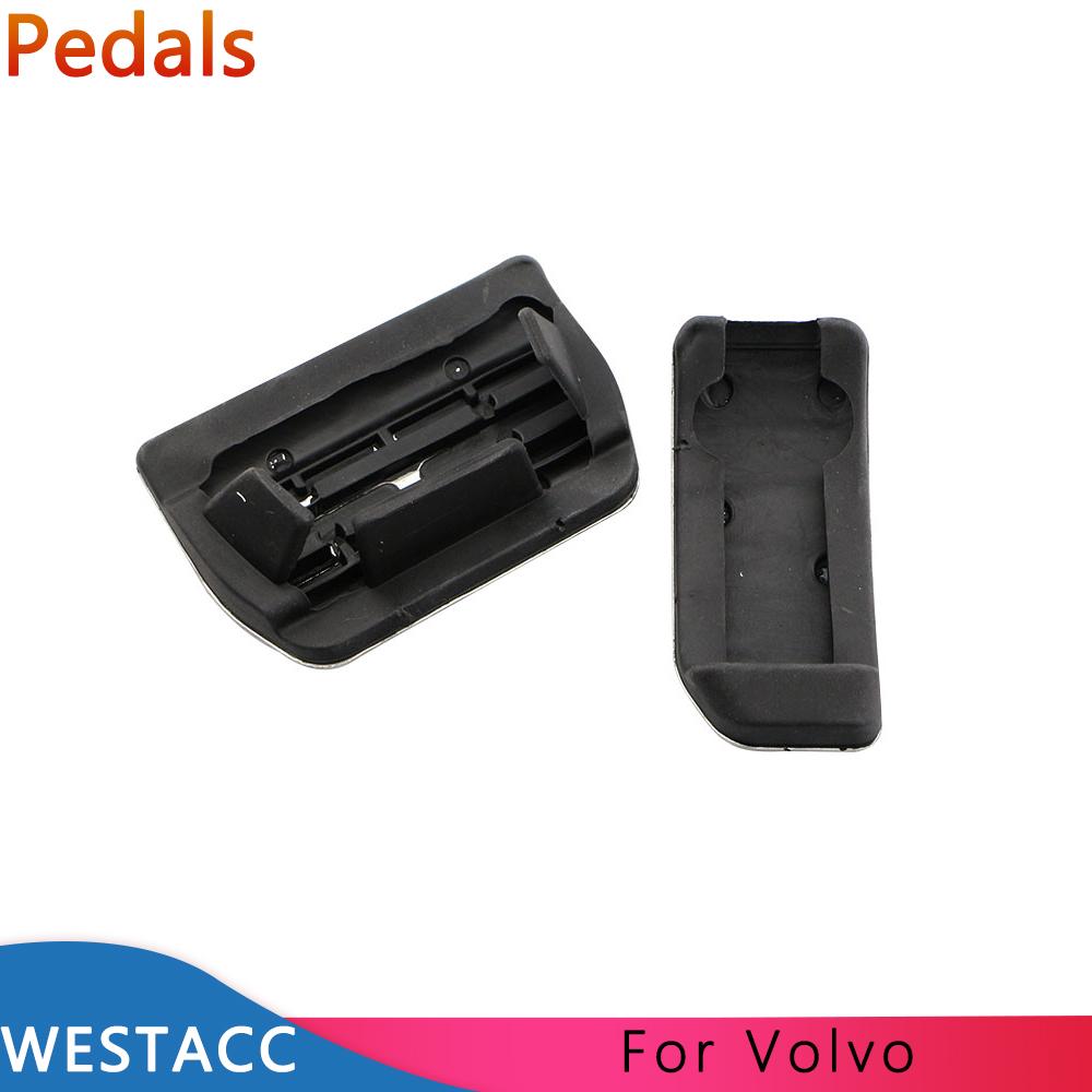 Stainless Steel Car Pedals Accelerator Brake Pedal for Volvo XC60 XC70 V60 V70 S60 S60L S80 S80L 2009-2015 AT MT