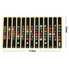 Guitar Sticker Guitar Fretboard Notes Labels Guitar Parts Fingerboard Fret Decals 6 String Acoustic Electric Guitar Accessories