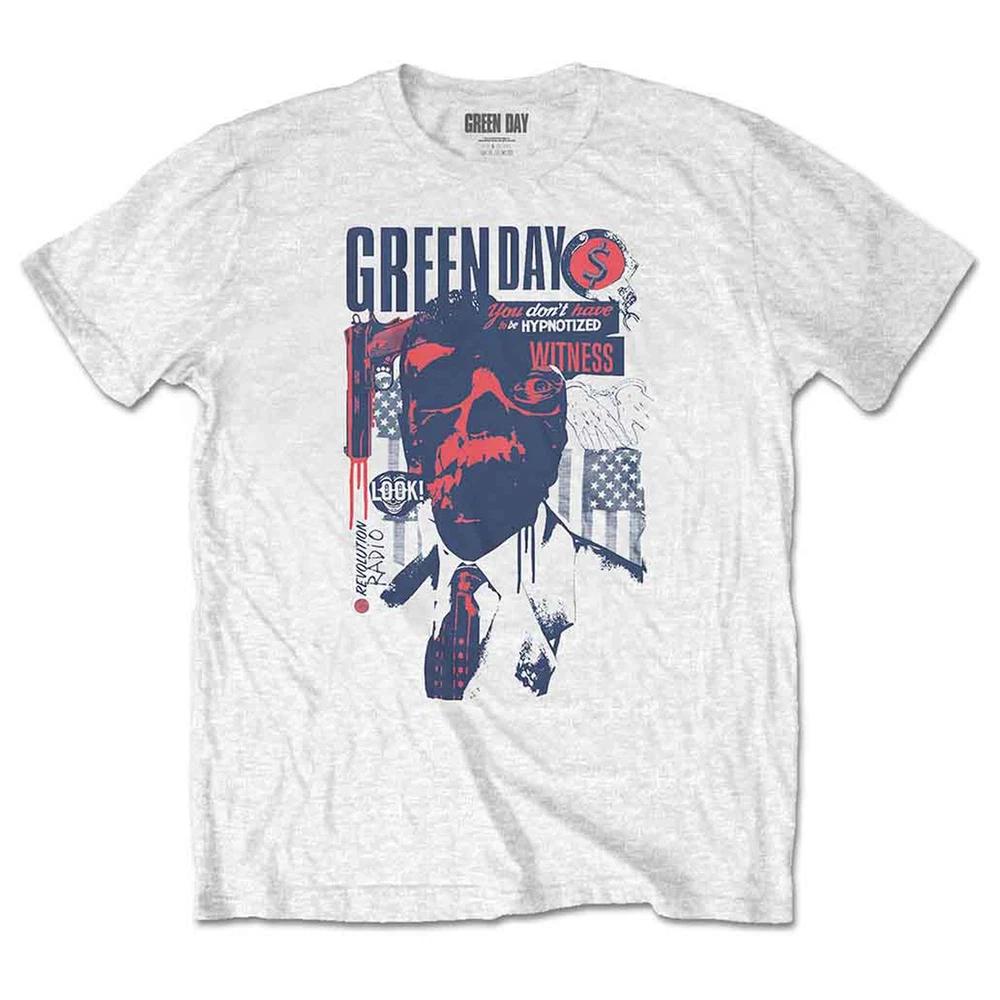Green Day Patriot Witness T Shirt XL