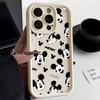 Mickey Mouse Cartoon Black White Phone Case For iPhone 17E 11 12 13 14 15 16 17 Pro Max Fundas 17 Air Plus 16e 13Mini Back Cover