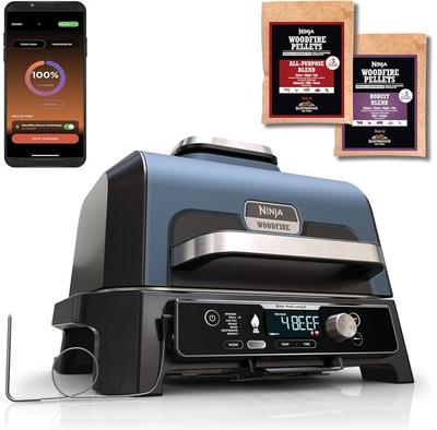 Elektrogrill Ninja Woodfire Pro Connect XL Outdoor Grill & Smoker (OG901EU)