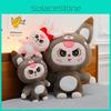 Baby Wolf Three Rabbit Plush Toys Stuffed Animal Doll Kids Decoration Gifts