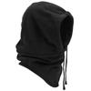 Trapper Winter Cap Thermo Winter Windproof Riding Hoods Snowboarding Head Cover with Facial Shield Neckerchief Black