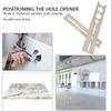 Hole Opener Locator 360 Degree Drill Guide Punch Locator Stainless Steel Precise Positioning for Tile Marble Glass Ceramic Floor