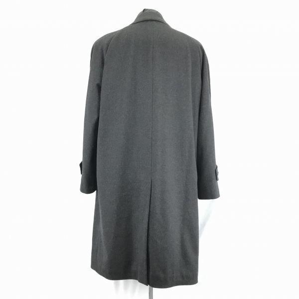 HIGH QUALITY PRODUCT 100% Cashmere Balmacaan Coat Outerwear/Men’s A4/M/Black/(USED)