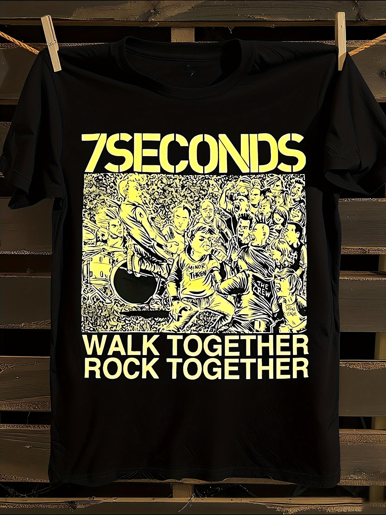 7 Seconds Punk Rock Graphic T-Shirt M