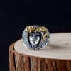 New Men's Ring Retro Goddess Style Punk Style Jewelry