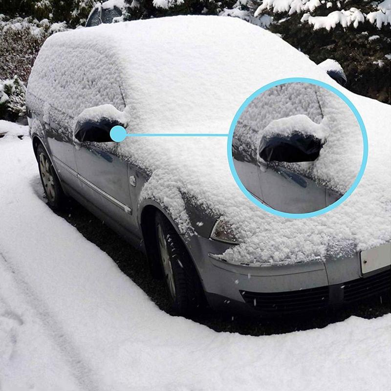 Car Truck Side Mirror for Sun Snow Cover 210D Oxford Cloth Fits for Most for Car