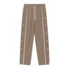 European and American Autumn New Men's Casual Sports Straight-breasted Pants Trendy Ruffian Handsome Line Color Split Casual