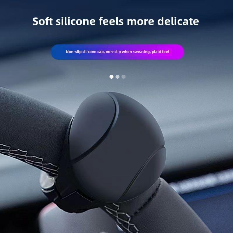 Steering Wheel Booster Ball - Creative Bearing Type for Effort-Saving One-Handed Turning In Cars and Trucks.