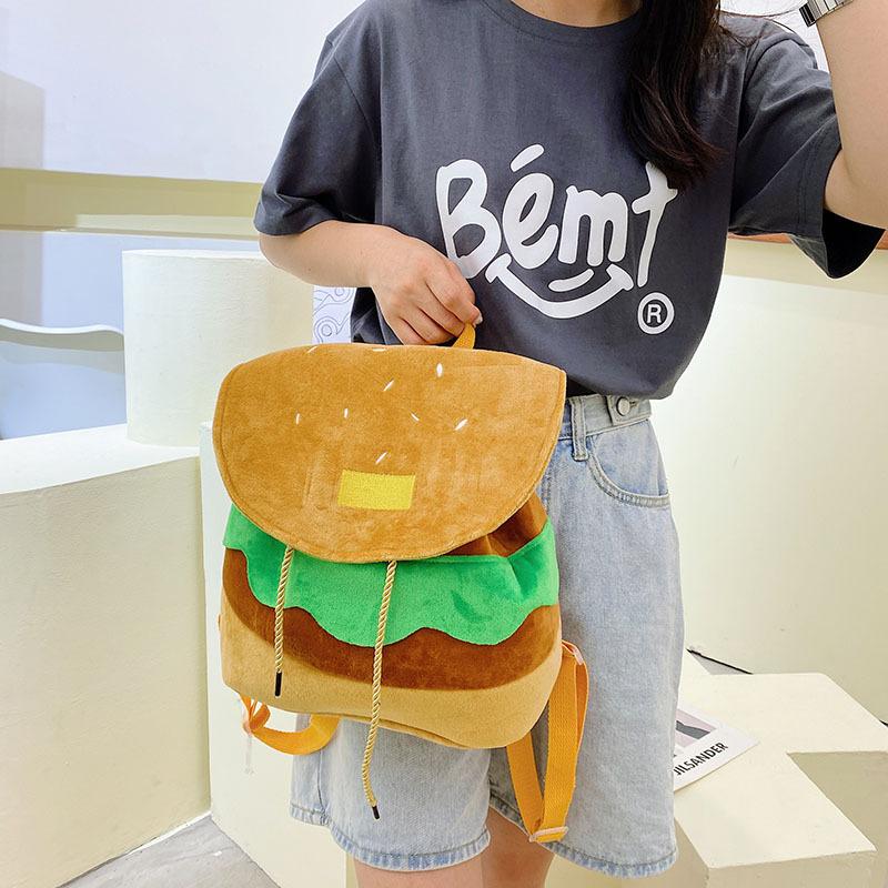 

Cute girl cartoon ugly cute little back girl new personalized student schoolbag niche design outdoor leisure backpack