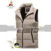 Men's Autumn/Winter Stand Collar Down Vest – Sleeveless, Thick, and Warm