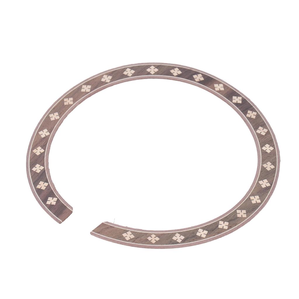 Soundhole Rosette Decal Sticker for Acoustic Classical 40in 41in Guitar Waterproof Guitar Wood Rosette Folk Soundhole